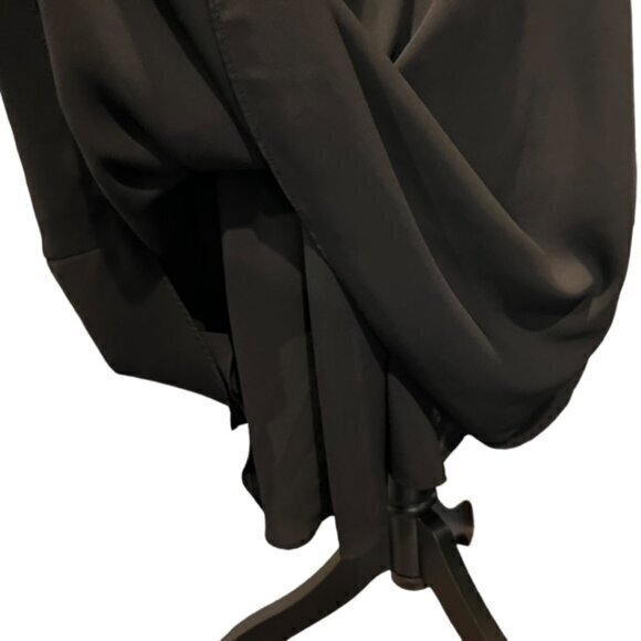 Torrid Georgette Embellished Beaded Choker‎ Tank 4X Black Neck Tie Blouse Top - Picture 6 of 14